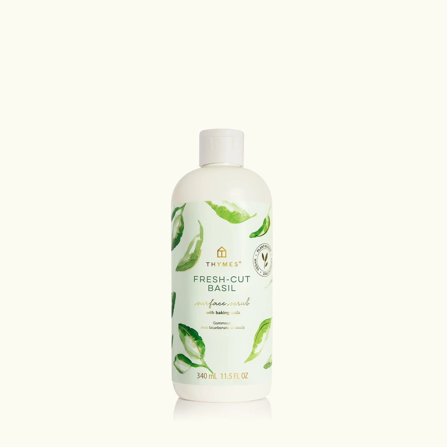 Thymes Fresh-Cut Basil Surface Scrub