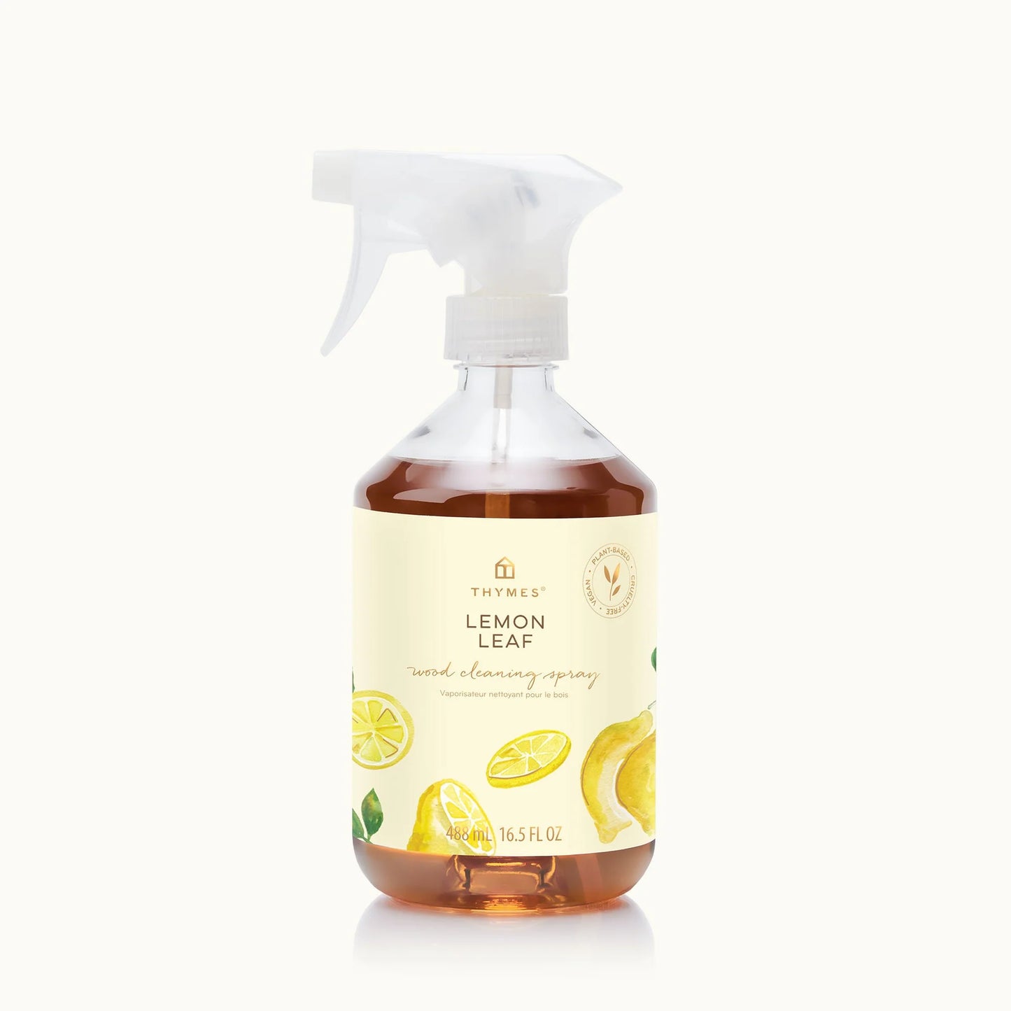 Thymes Lemon Leaf Wood Cleaning Spray 16.5oz