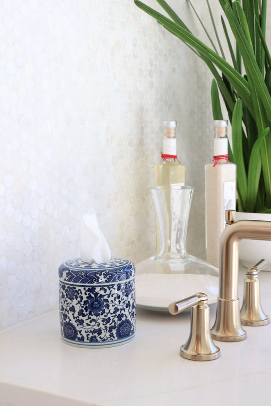 The Marlo Ceramic Tissue Box