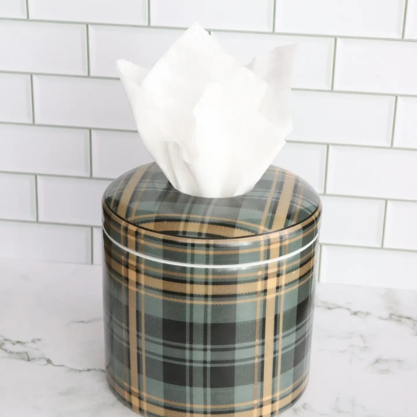 The Presley Ceramic Tissue Box