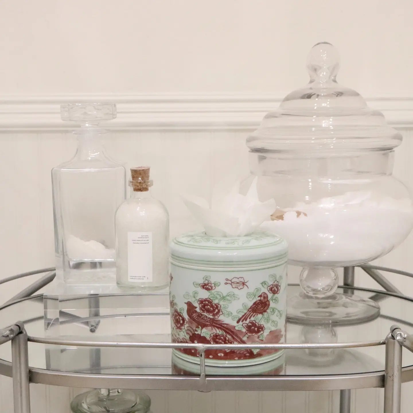 The Robin Ceramic Tissue Box