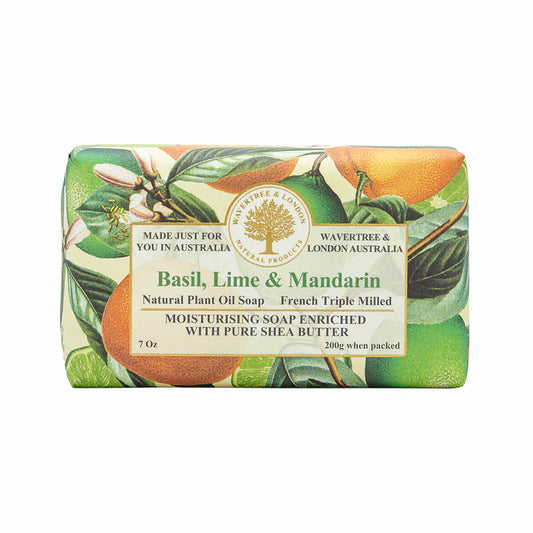 Basil Lime Mandarin Soap Bar