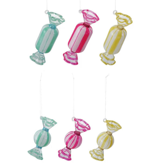 Candy Cream Ornaments - Assorted Colors + Shapes