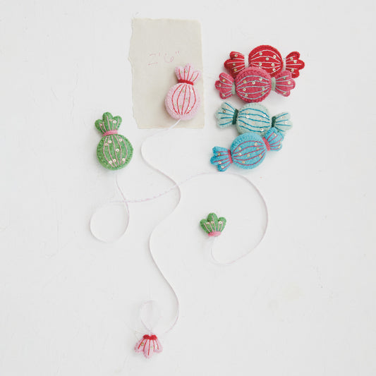 Wool Felt Candy Tape Measurers