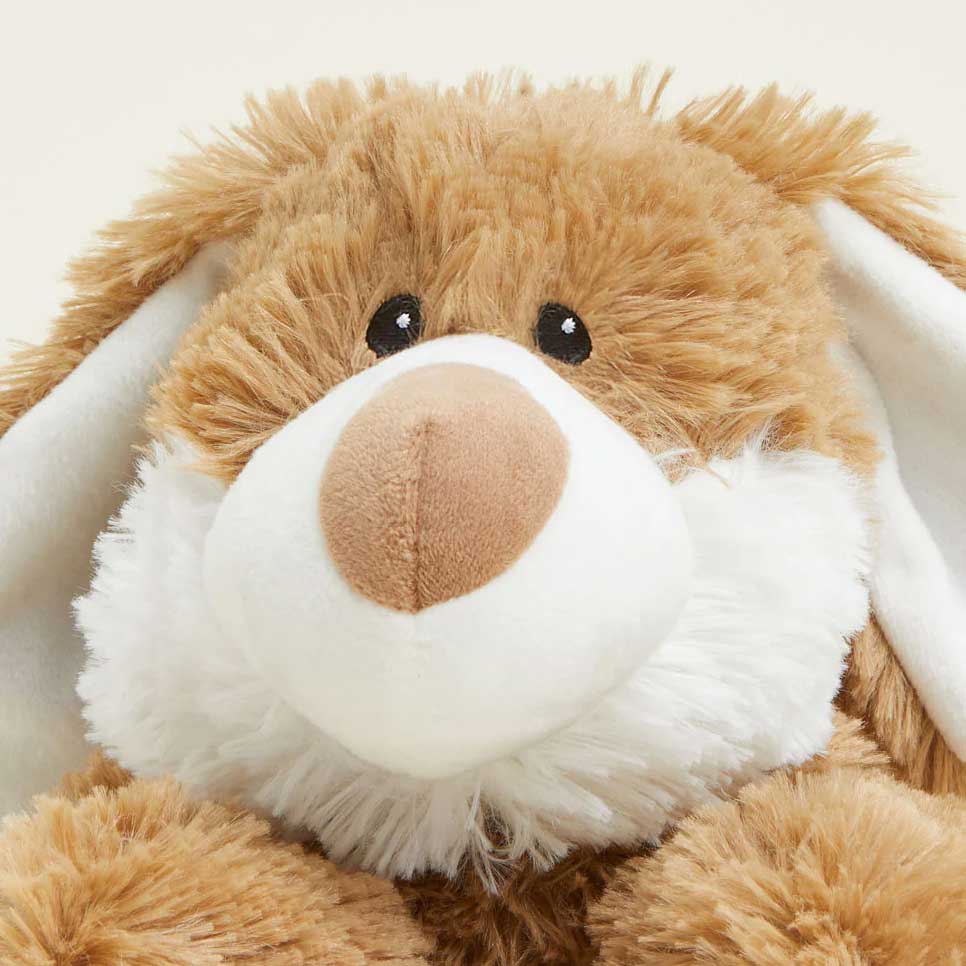 Brown Bunny Warmies Face