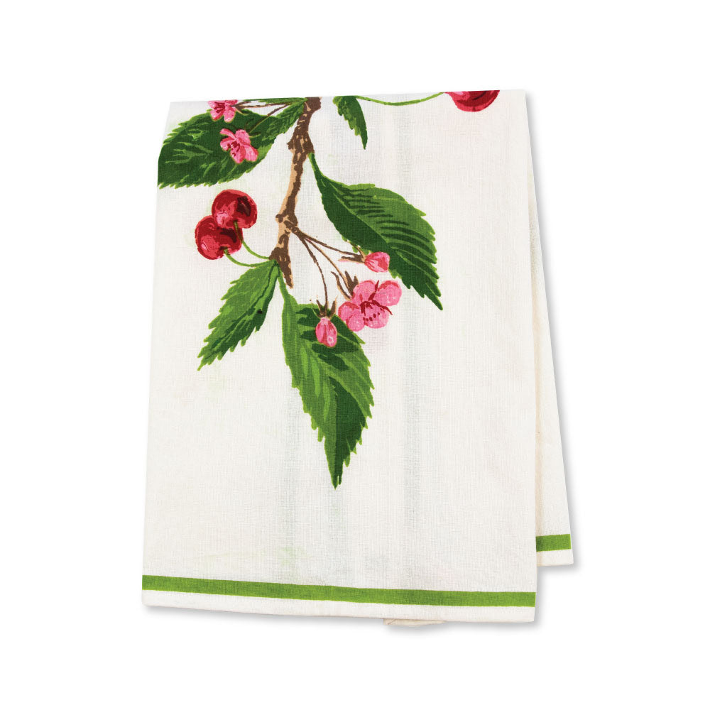 Cherry Towel Folded