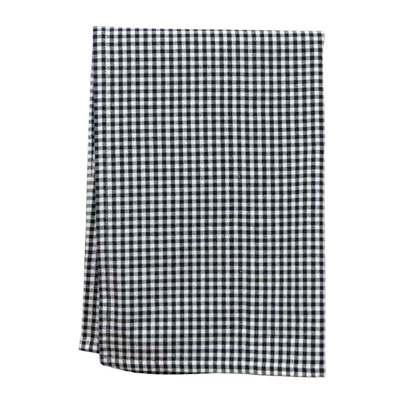 Black and White checkered hand towel the Laundry Evangelist