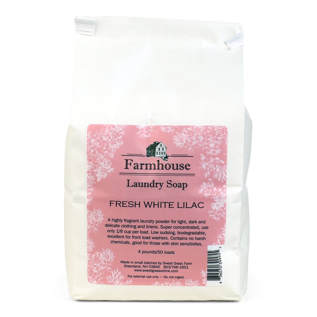 Farmhouse White Lilac Laundry Powder