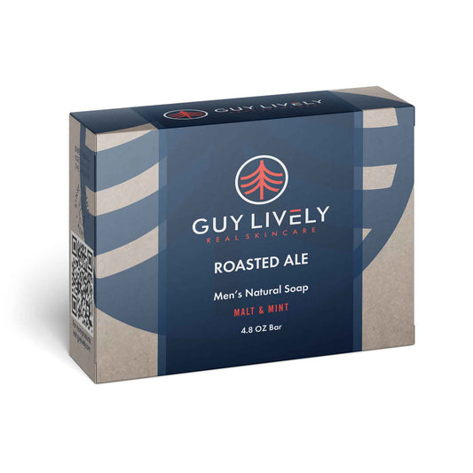Mens natural soap guy lively roasted ale