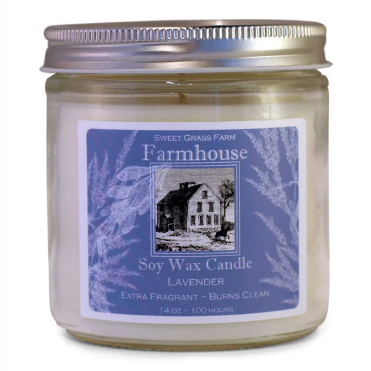 Farmhouse Large Soy Candles lavender