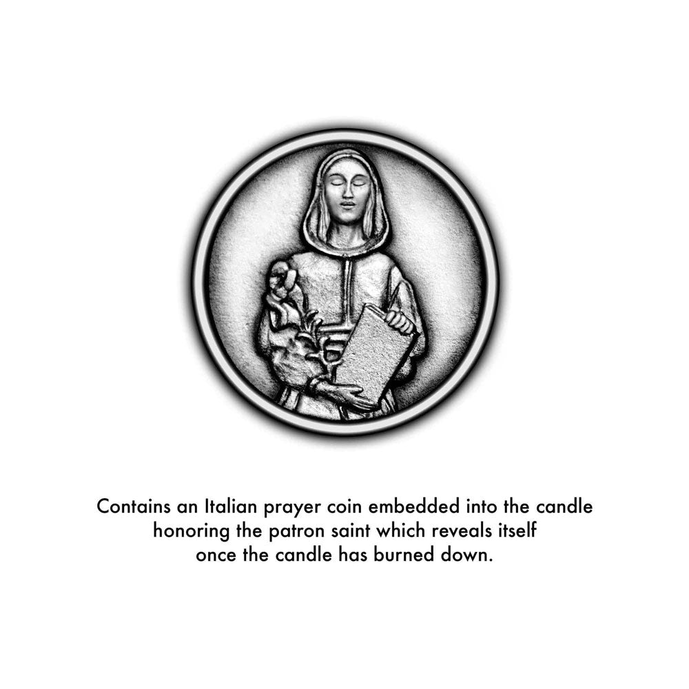 Prayer to Saint Dymphna Saint of Stress, Anxiety and Mental Health Coin