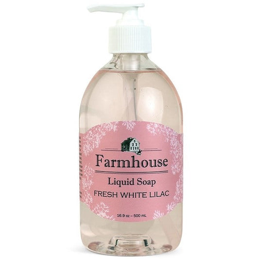 Farmhouse White Lilac Liquid Soap