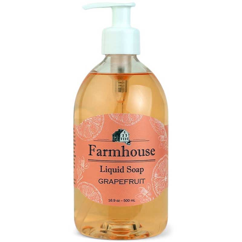 Farmhouse Grapefruit Liquid Soap. The Laundry Evangelist.